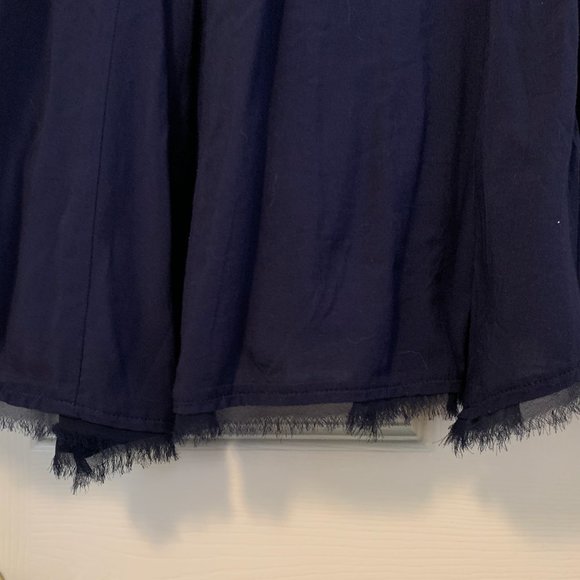 Silence + Noise Urban Outfitters Witchy Tee Mini Dress, Navy, S - Picture 5 of 5